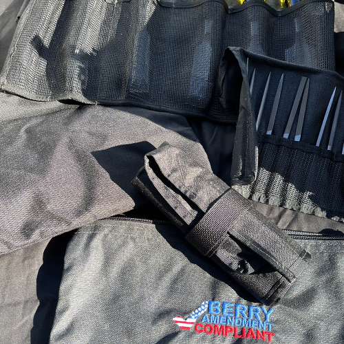 Assorted Tool Rolls, Zipper Pouches, and Bags