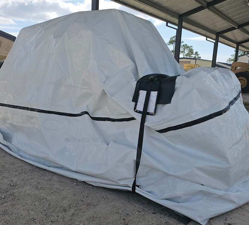 Secure Pac covering a Razor Vehicle