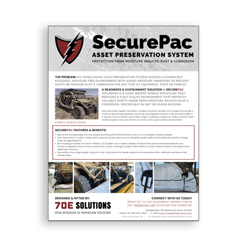 SecurePac featuring a Razor Vehicle PDF for Download